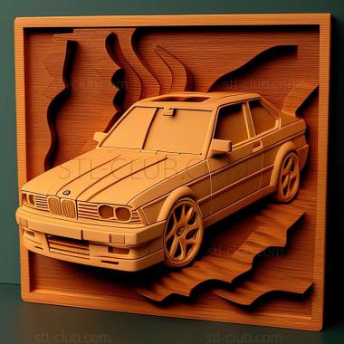 3D мадэль BMW E36 (STL)